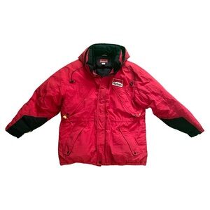 Vintage Adult Marlboro Red Country Store Coat (Size L)